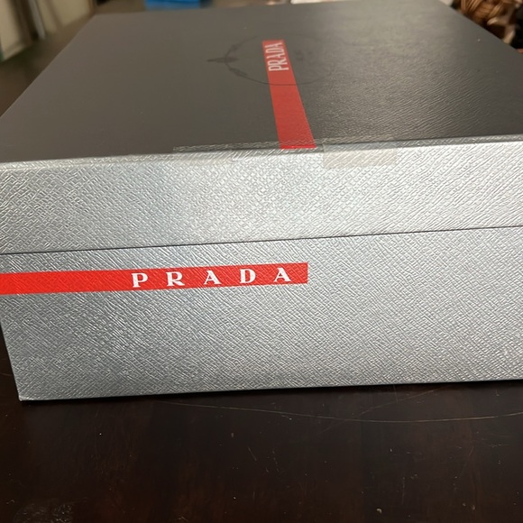 Prada white sneakers línea Rossa - Picture 11 of 11